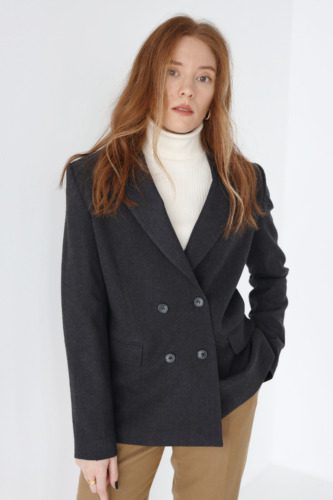 marynarka dwurzedowa z wełny Maeve anna watras (6)